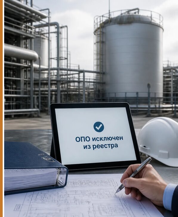 Исключение ОПО из госреестра в Заволжье от 30552 р. | Авеста ОТиПБ